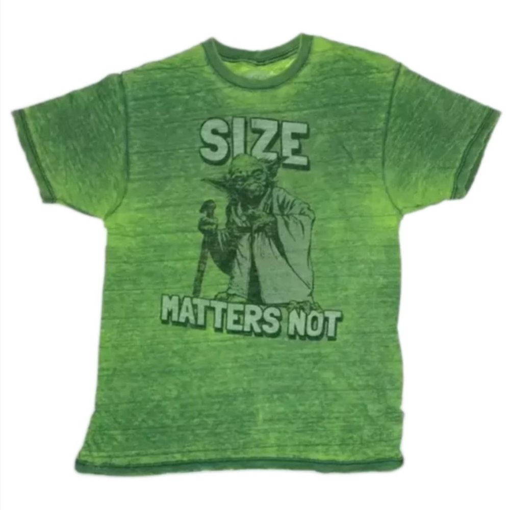 Super Soft Green Yoda Vintage Star Wars T-Shirt